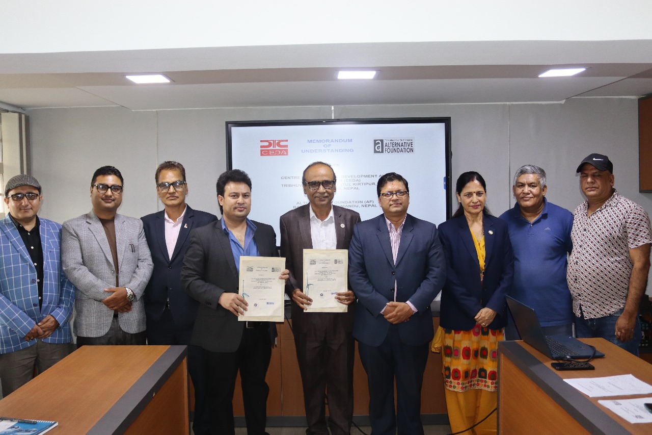 MoU Signed Between Alternative Foundation and CEDA