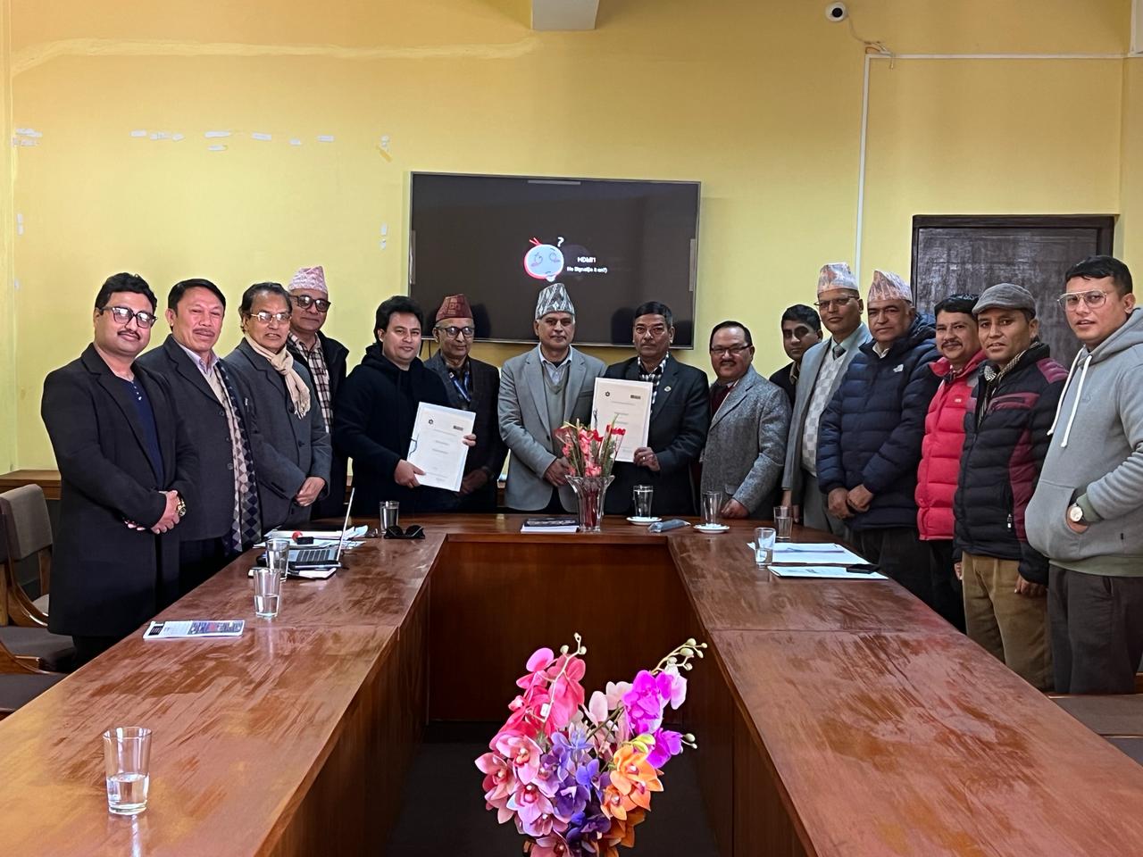 MoU Signed Between Alternative Foundation and Tribhuvan University